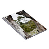 Nature's Window Spiral Notebook Notizblock (Rechte Seite)