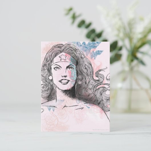 Naturess Design1 Postkarte (Stehend Vorderseite)