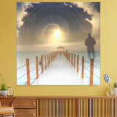 Naturestorm Canvas Print Leinwanddruck (Insitu (Wohnzimmer))