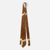 Naturetexturiertes Foto Giraffe Tierdruckmuster Krawatte (Vorderseite)