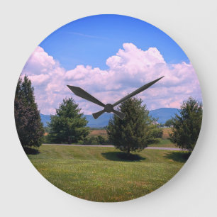 Natureuhr Große Wanduhr