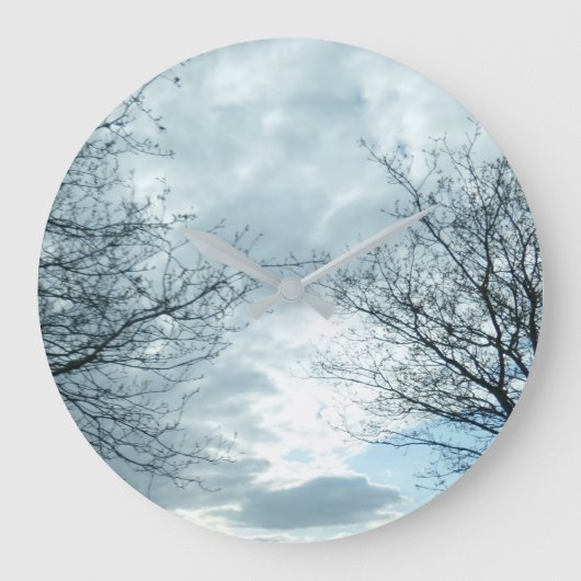 Natureuhr Große Wanduhr (Vorderseite)
