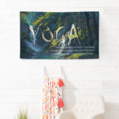 Naturewald YOGA Versteckte Text Reiki Master Quote Banner (Insitu)