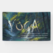 Naturewald YOGA Versteckte Text Reiki Master Quote Banner (Horizontal)