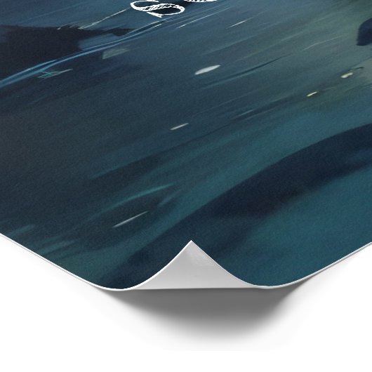 Naturewald YOGA Versteckte Text Reiki Master Quote Poster (Ecke)