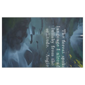 Naturewald YOGA Versteckte Text Reiki Master Quote Stoff (Fat Quarter (45,7 x 55,9 cm))