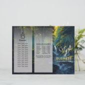 Naturewald YOGA Versteckter Text Meditation Lehrer (Stehend Vorderseite)