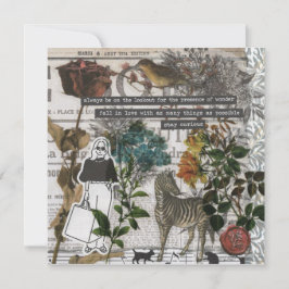 Naturewunder-Flachgrüßkarte