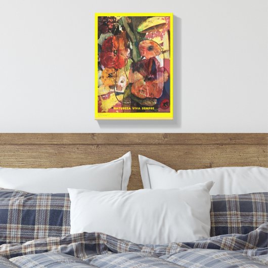 NATUREZA VIVA - Impressão em Tela Leinwanddruck (Insitu (Schlafzimmer))