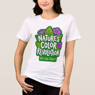 Naturfarb-Revolution - Mach das Foto Photograp Tri-Blend Shirt