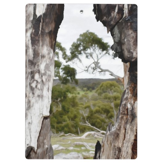 Naturfenster Klemmbrett (Rückseite)