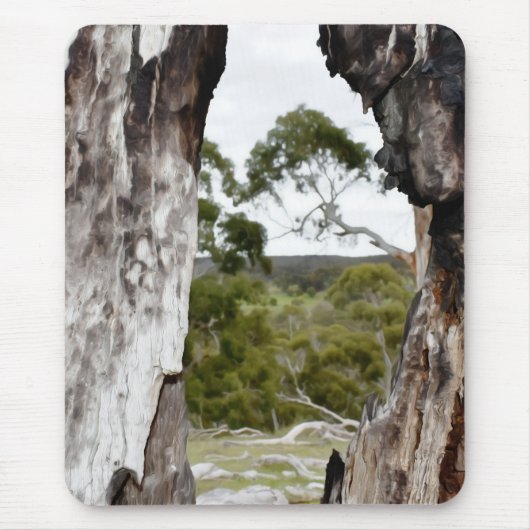 Naturfenster Mousepad (Vorne)