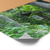 Naturfenster Poster (Ecke)