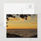 Naturfenster Postkarte (Vorne/Hinten)