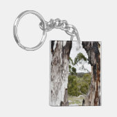 Naturfenster Schlüsselanhänger (Vorderseite links)