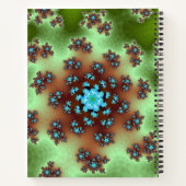 Naturflorale Sprinklen Notizblock (Rückseite)