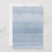 Naturfolien | Virtual Bridal oder Baby-Dusche Einladung (Rückseite)