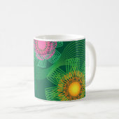 Naturformen und Linienmuster  Kaffeetasse (VorderseiteRechts)