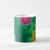 Naturformen und Linienmuster  Kaffeetasse (Mittel)