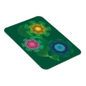 Naturformen und Linienmuster Magnet (Rechte Seite)