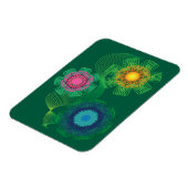Naturformen und Linienmuster Magnet (Linke Seite)