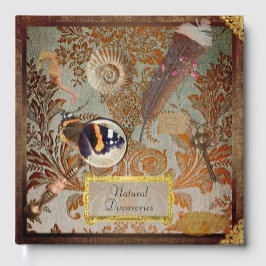 Naturforscher-Skizzen-/Foto-Foil-Tagebuch - Roségo Gästebuch