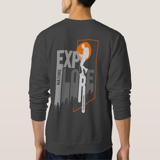 Naturforschung (2) | Herren Sweatshirt (Rückseite)