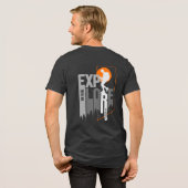 Naturforschung (2) | Herren Tri-Blend Shirt (Rückseite voll)