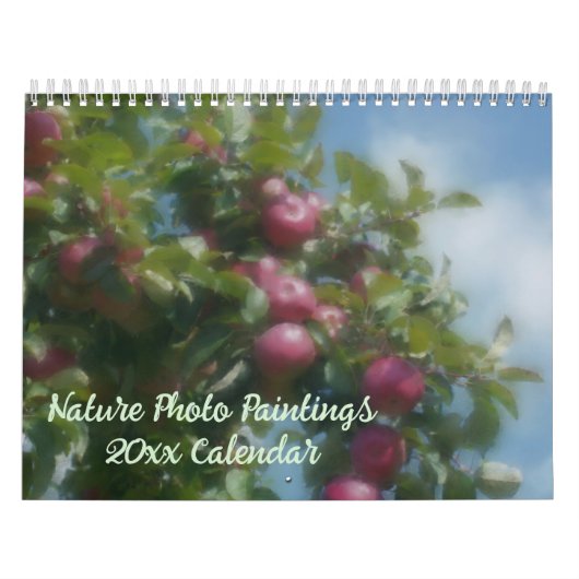 Naturfoto-Gemälde Kalender (Titelbild)