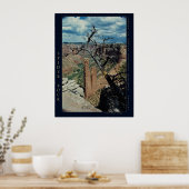 Naturfoto "Spider Rock, Canyon de Chelly" Poster (Küche)