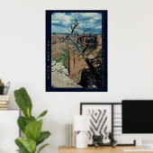 Naturfoto "Spider Rock, Canyon de Chelly" Poster (Heimbüro)