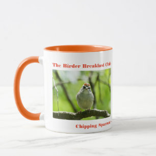 Naturfotografie Chipping Sperling Vogelliebhaber Tasse