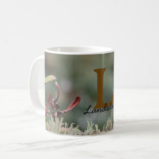 Naturfotografie Familienmonogramm Name Kaffeetasse