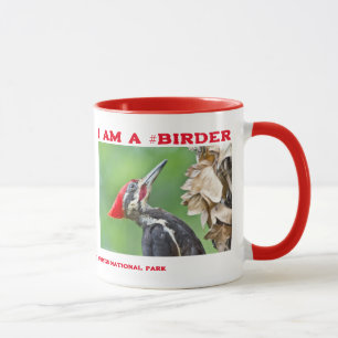 Naturfotografie Helmspecht Vogelliebhaber Tasse