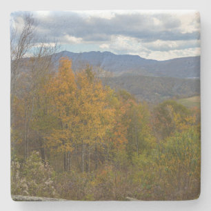 Naturfotografie Herbstliche Bergaussicht Steinuntersetzer