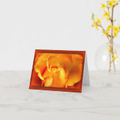 Naturfotografie Karte (Gelbe Blume)