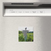Naturfotografie Magnet Garden Scarecrow (In Situ (Geschirrspüler))