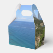 Naturfotografie Mediterranes Gebirge & Meer Geschenkschachtel (Rückseite)