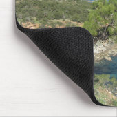 Naturfotografie Mediterranes Gebirge & Meer Mousepad (Ecke)