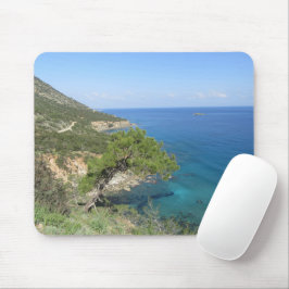 Naturfotografie Mediterranes Gebirge & Meer Mousepad