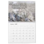 Naturfotografie mit Inspirationsschrift Kalender (Jan 2027)