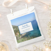 Naturfotografie Mittelmeer Hochzeit Geschenktütchen (Ausgeschnitten)