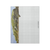 Naturfotografie Riesiger Gator Panoramaausschnitt Notizblock (Rotiert)