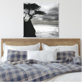 Naturfotografie Schwarz-Weiß Leinwanddruck (Insitu (Schlafzimmer))