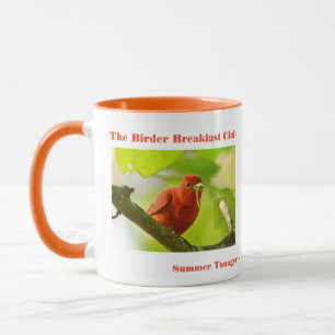 Naturfotografie Sommer-Tanager Vogelbeobachter Tasse