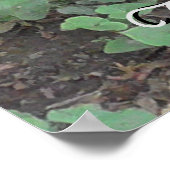 Naturfotografie Tree Trunk Fairy Door Poster (Ecke)