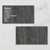 Naturfotografie-Visitenkarte Visitenkarte (Vorne/Hinten)