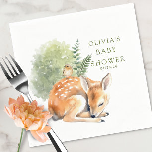 Naturfreude Hirschduschenvogel Serviette