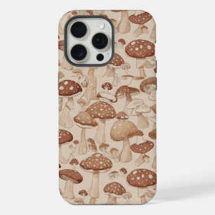 Naturfreude: Pilz-Themen-Kunst iPhone 15 Pro Max Hülle