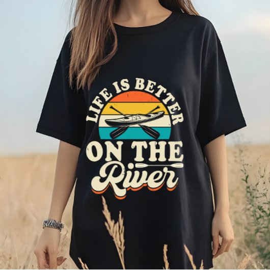 Naturfreund | Flussleben im Freien Erlebnis T-Shirt